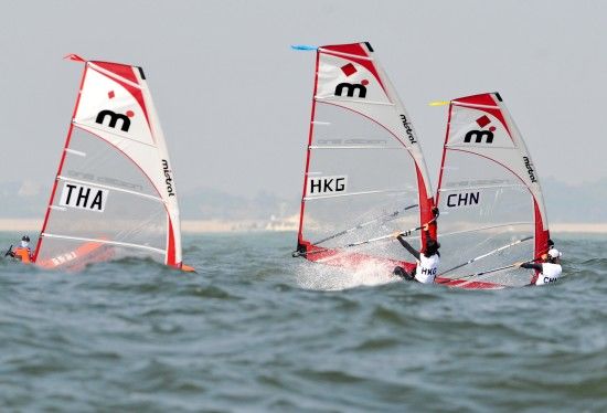 yacht races in Shanwei (photo from sina.com)